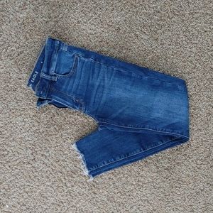 American Eagle high-rise jegging crop